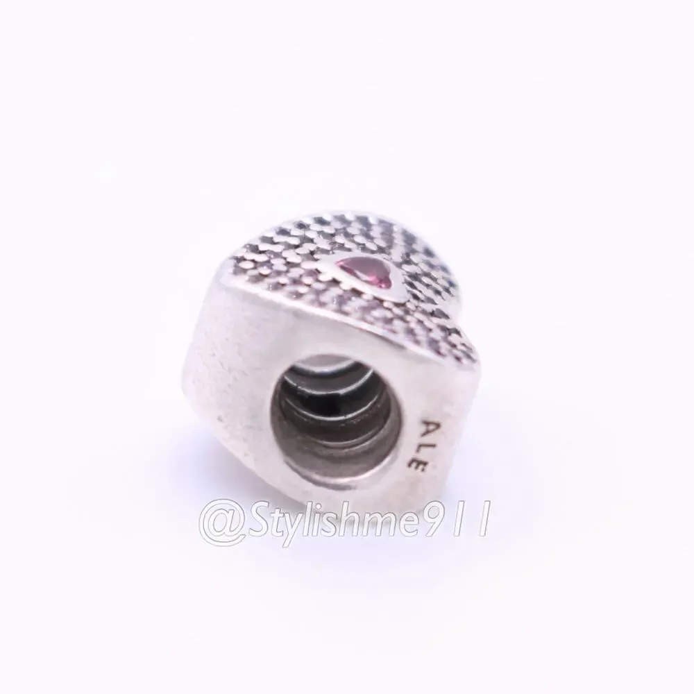 Authentic PANDORA Sweetheart Charm - 791555CZS